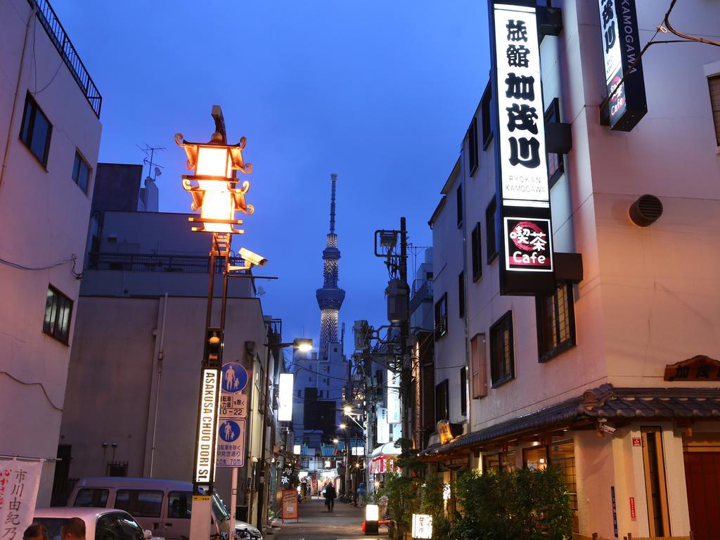 Ryokan Kamogawa Asakusa Τόκιο Εξωτερικό φωτογραφία